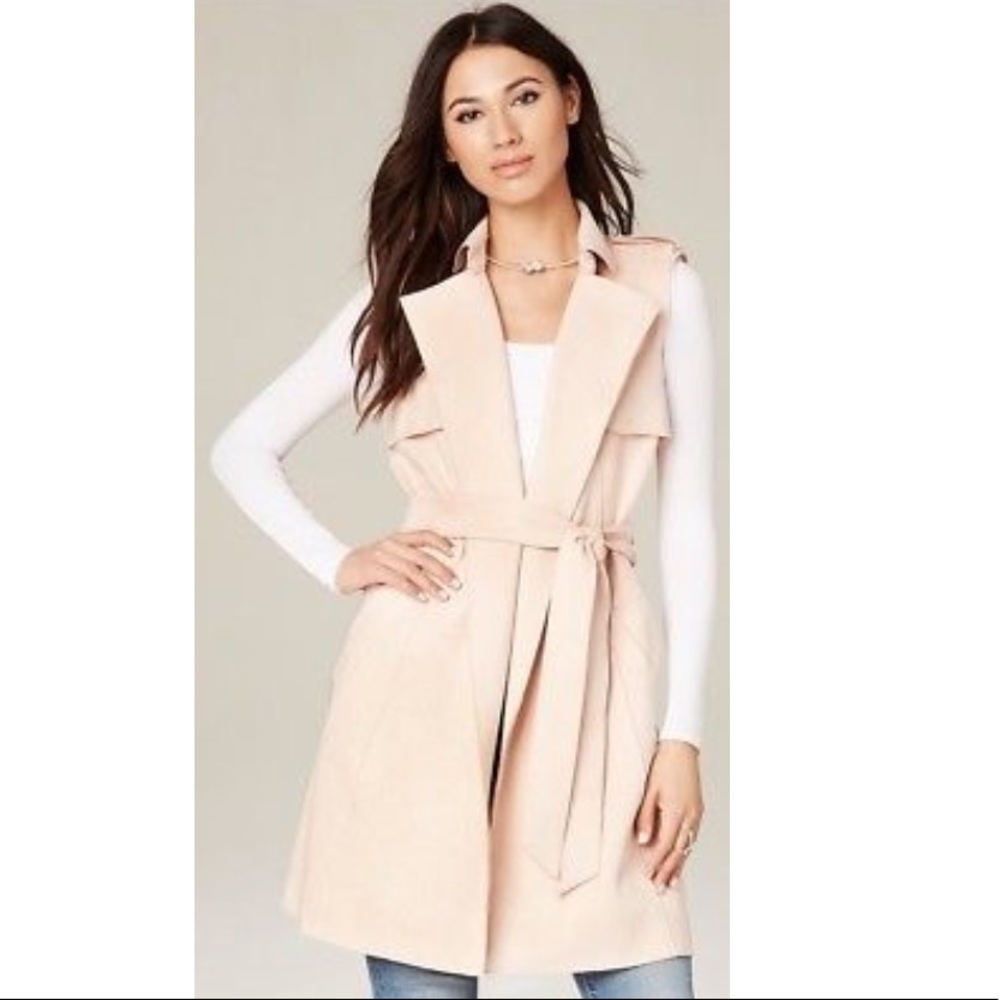 BEBE Vest Trench Coat